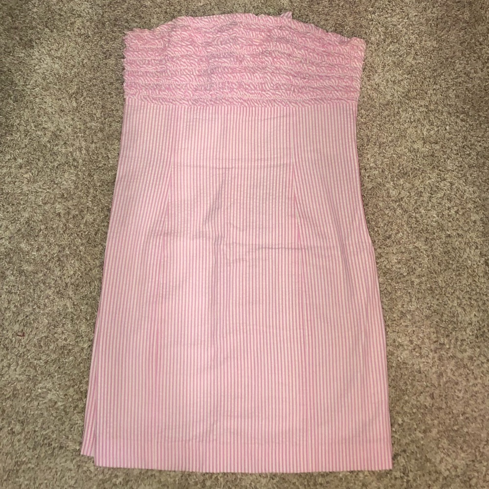 Lily Pulitzer Seersucker Dress Sz 4